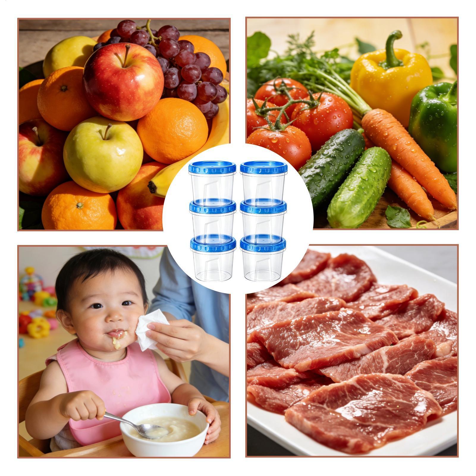 Food Storage Plastic - Wadah Freezer Untuk Penyimpanan Makanan 6