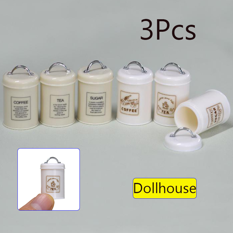 Food Storage Plastic - 3 Buah Miniatur Rumah Boneka Mini