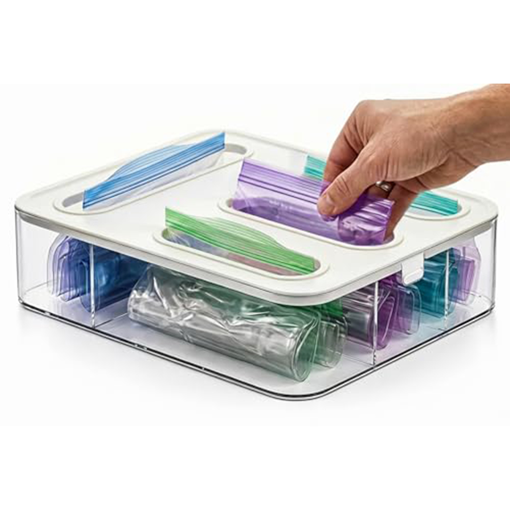 Food Storage 4 Quart - Organizer Penyimpanan Kantong Makanan Plastik 4