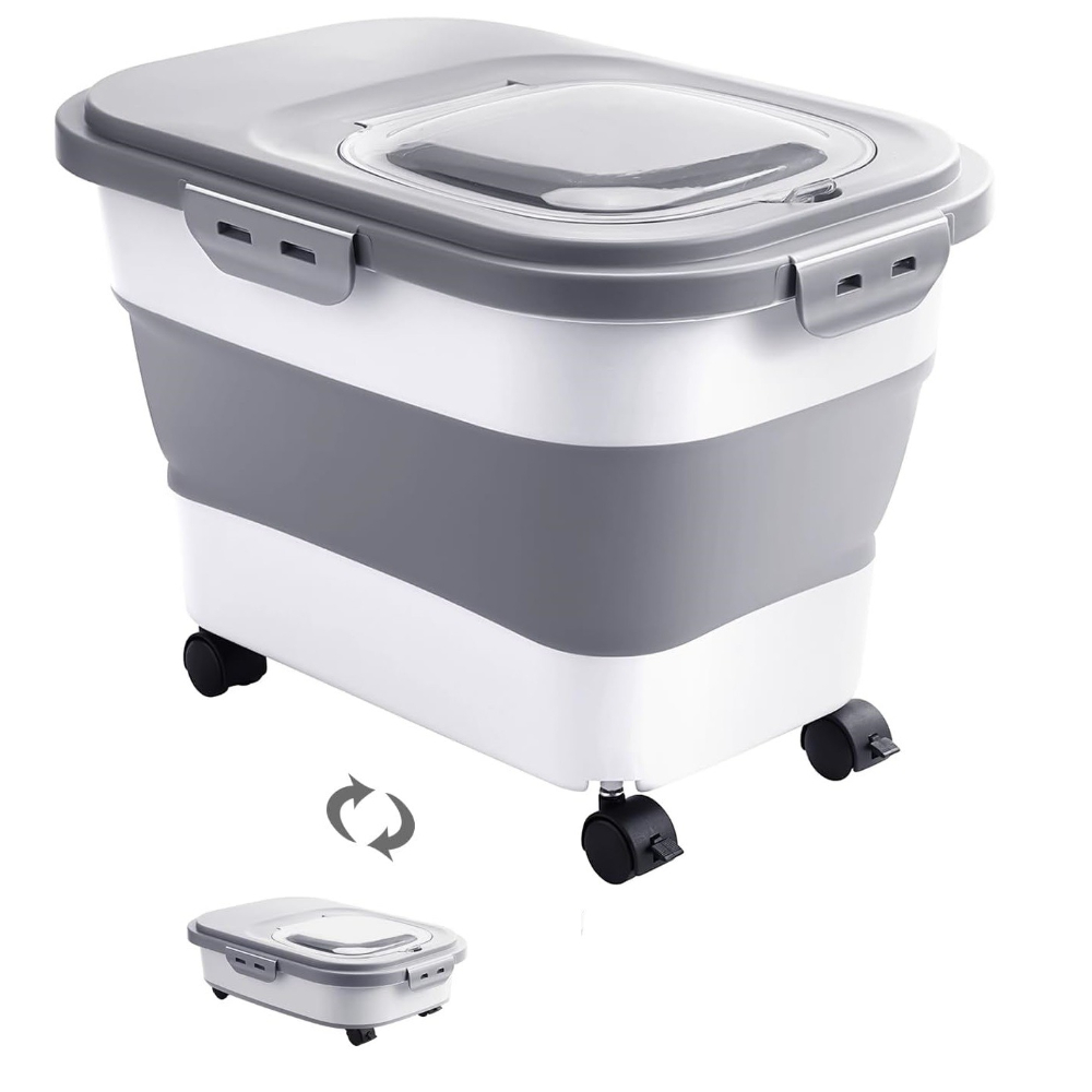 Food Storage Containers Xl - Wadah Penyimpanan Makanan Kucing Anjing Kapasitas