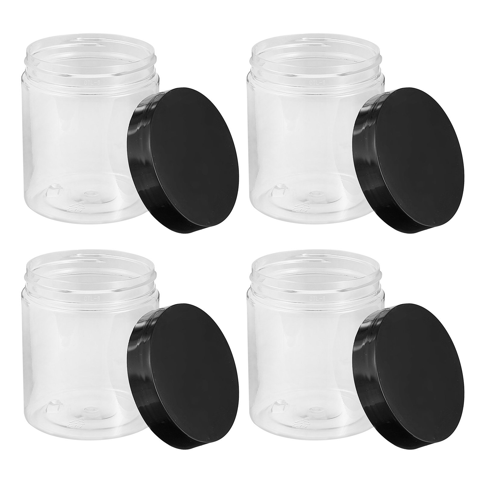 Food Storage Plastic - 12 Buah Stoples Penyimpanan Plastik Transparan,
