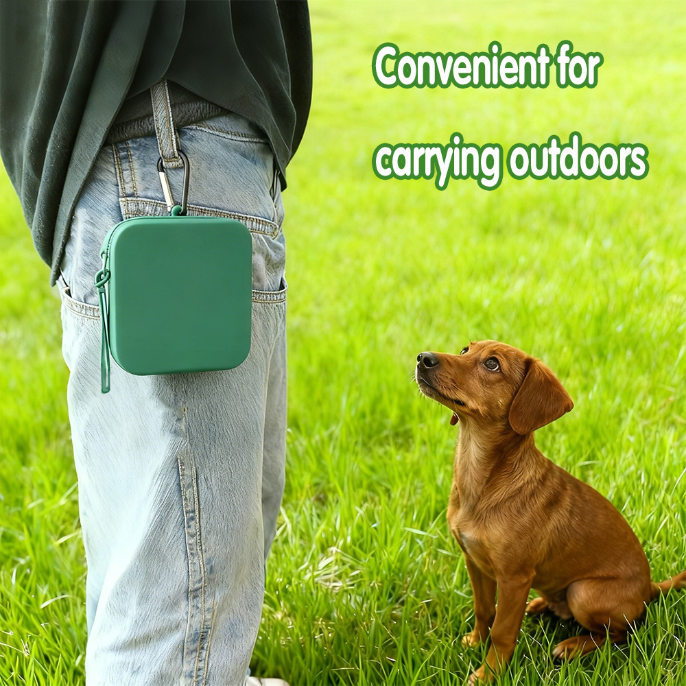 Food Storage Dog - Tas makanan anjing silikon dengan tas