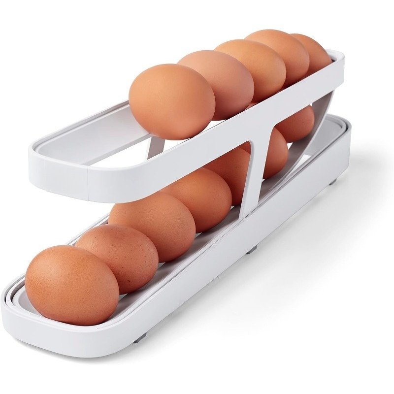 Food Storage Types - Dispenser Telur (Lapisan Ganda), Dispenser dan