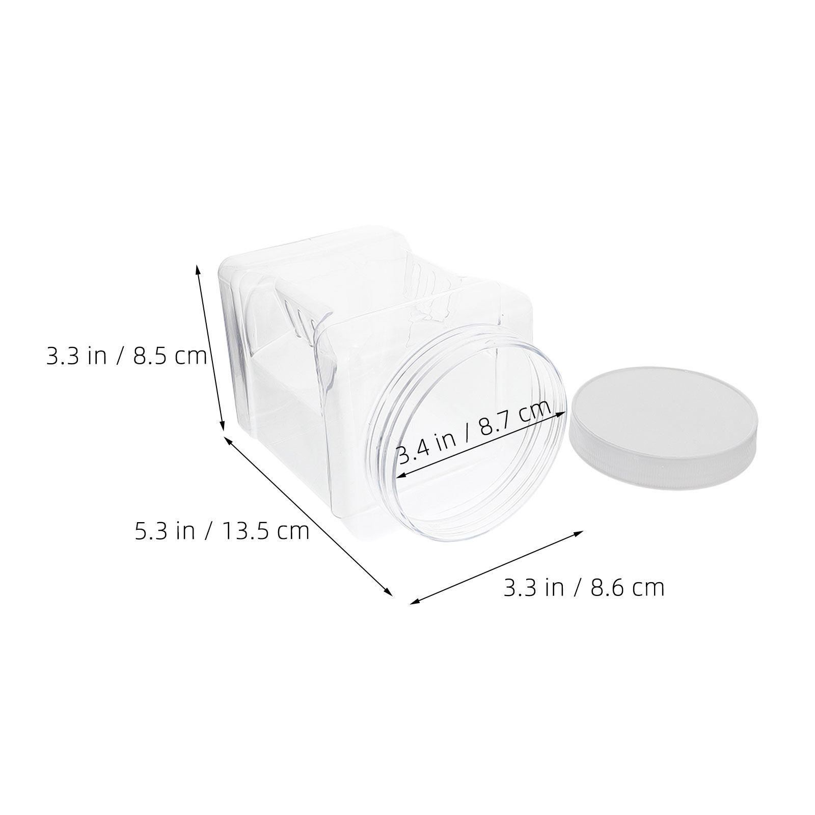 6 Buah Wadah Penyimpanan Plast - Food Storage Plastic ulasan dan harga