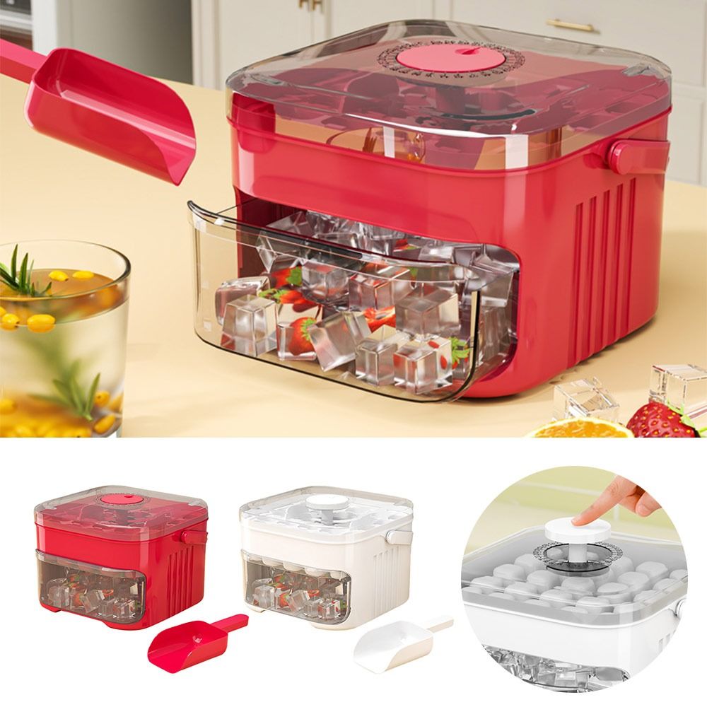 Pembuat Es Batu 50 Kubus denga - Food Storage Containers Xl ulasan dan harga