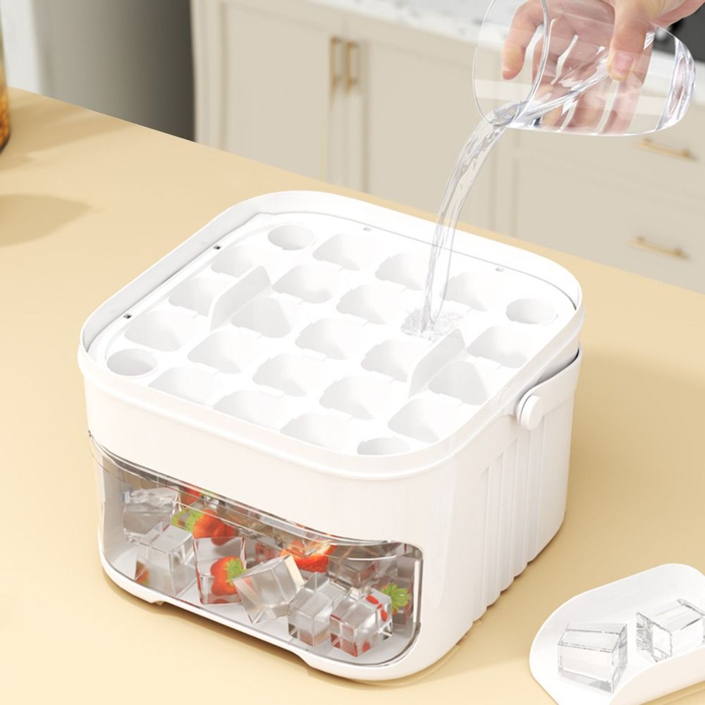Pembuat Es Batu 50 Kubus denga - Food Storage Containers Xl ulasan dan harga