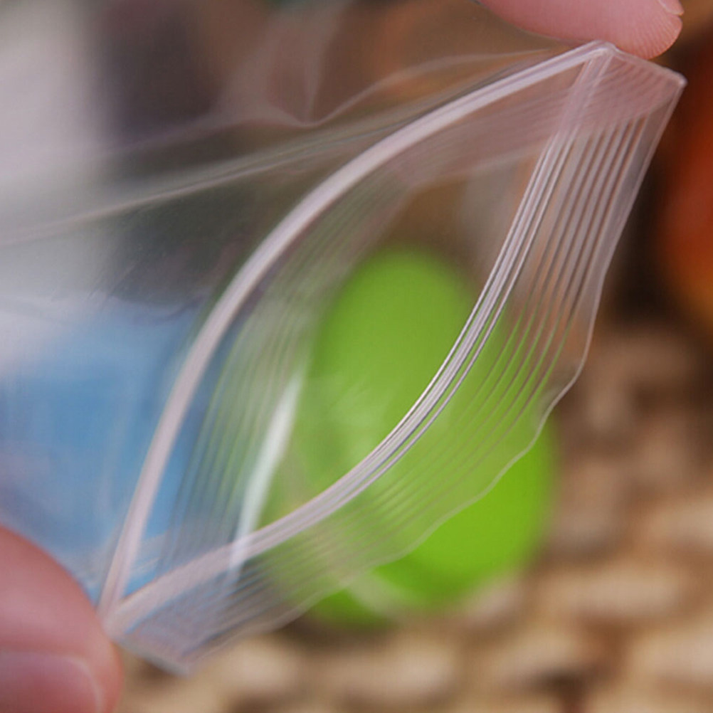 100pcs Kantong Plastik Transpa - Food Storage Plastic ulasan dan harga