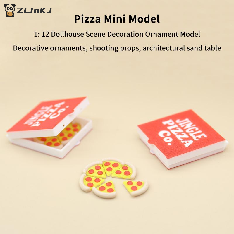 ▶ 1/12 Model Pizza Mini Simula - Food Storage Plastic ulasan dan harga