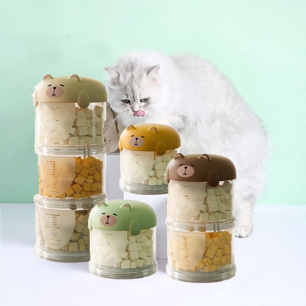 Kotak Makanan Kucing Plastik P - Food Storage Dog ulasan dan harga