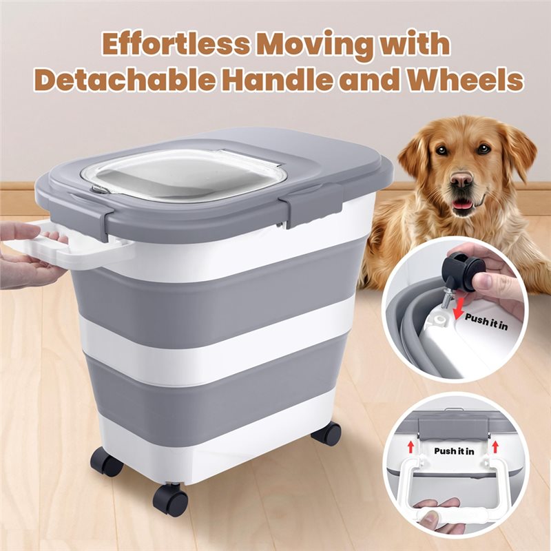 A53Q-Wadah Penyimpanan Makanan - Food Storage Dog ulasan dan harga