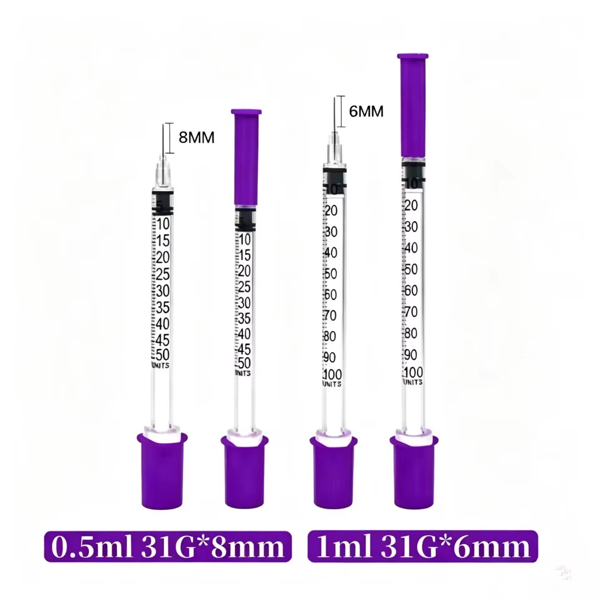 Suntikan insulin steril sekali - Food Storage Types ulasan dan harga