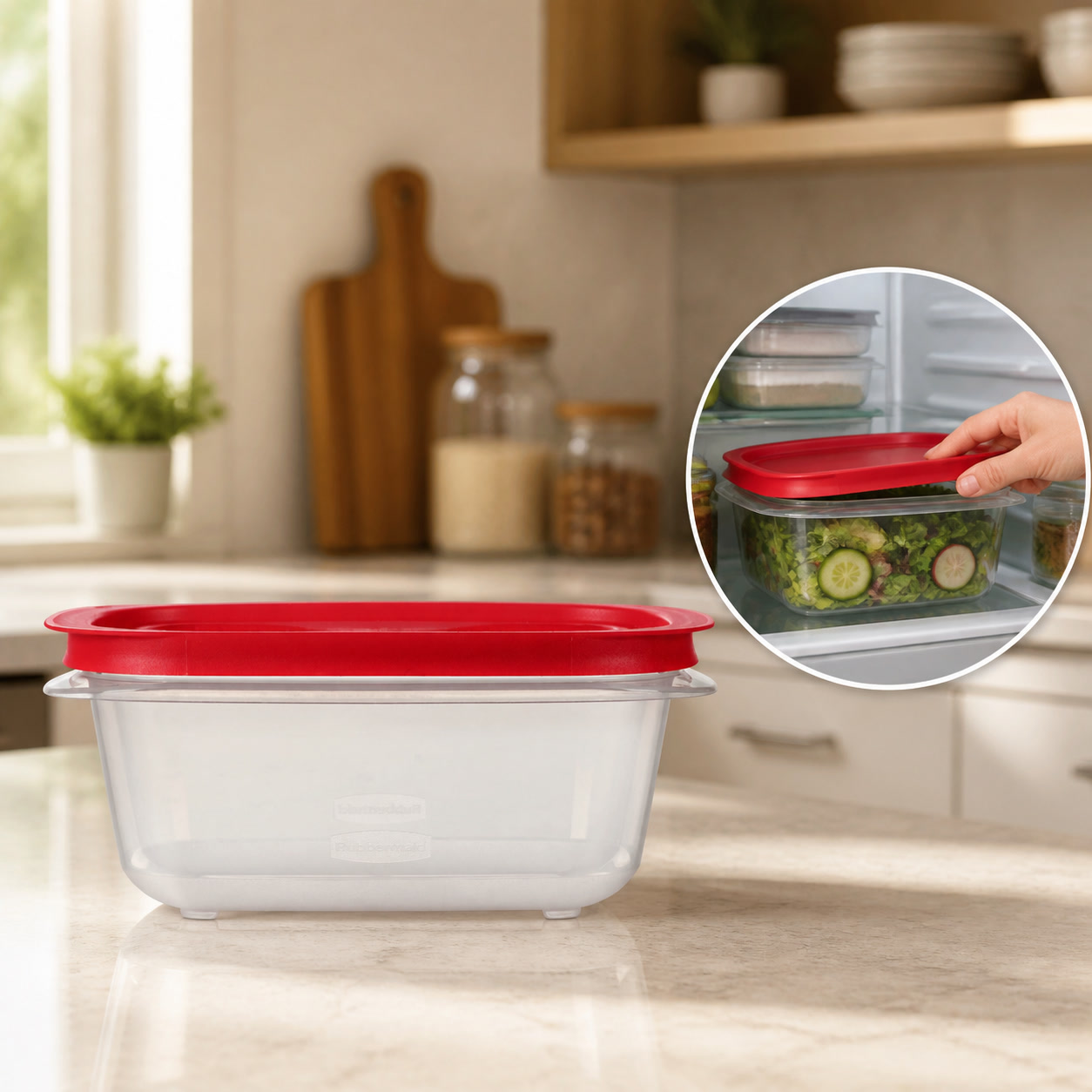 Wadah Penyimpanan Makanan Pers - Food Storage Meal Prep ulasan dan harga