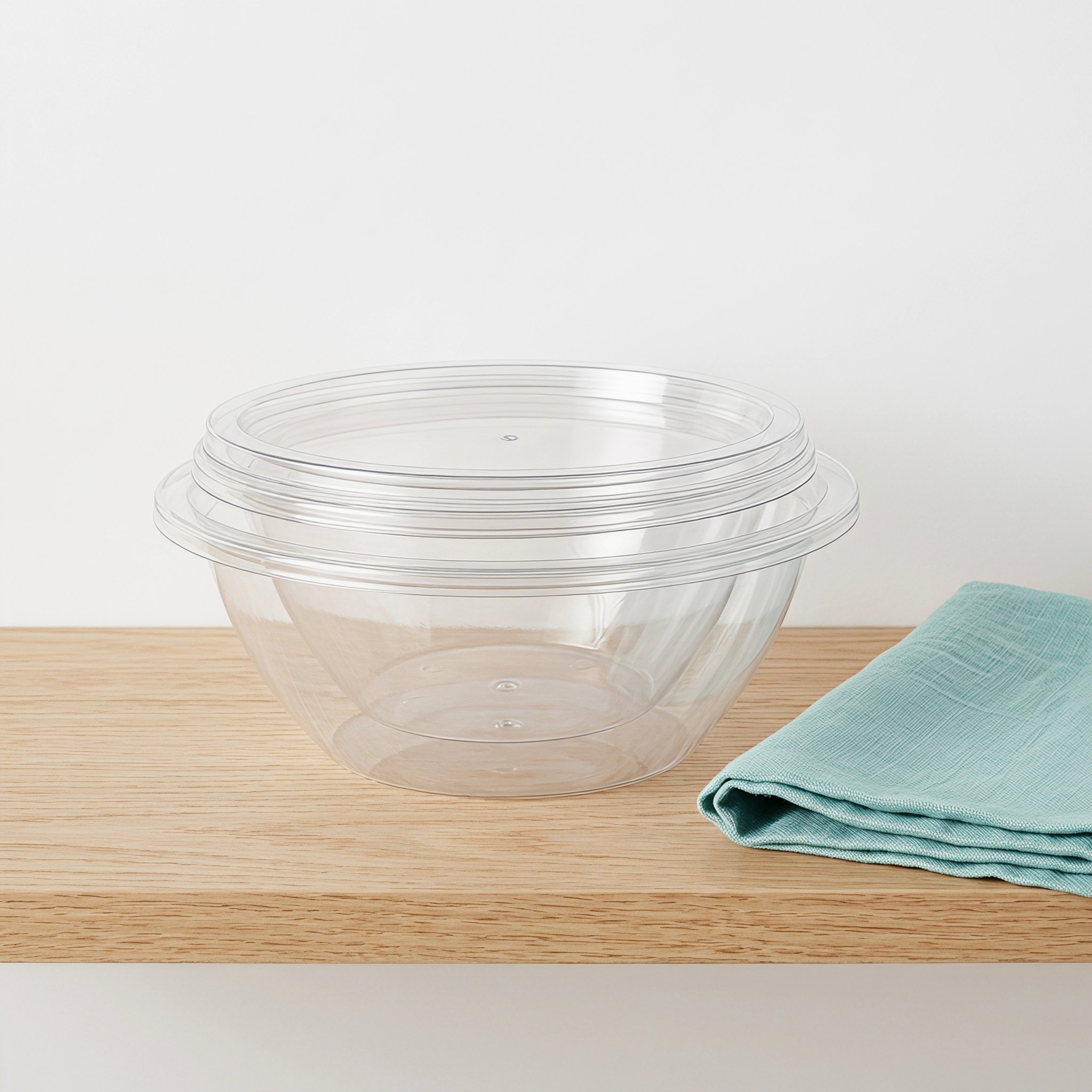 2 Set Mangkuk Pencampur Plasti - Food Storage Meal Prep ulasan dan harga
