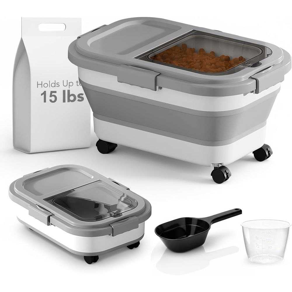 Wadah Penyimpanan Makanan Anji - Food Storage Dog ulasan dan harga