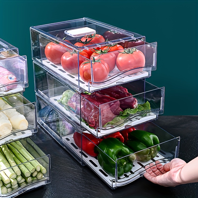 Kotak penyimpan kulkas, 1 buah - Food Storage Types ulasan dan harga