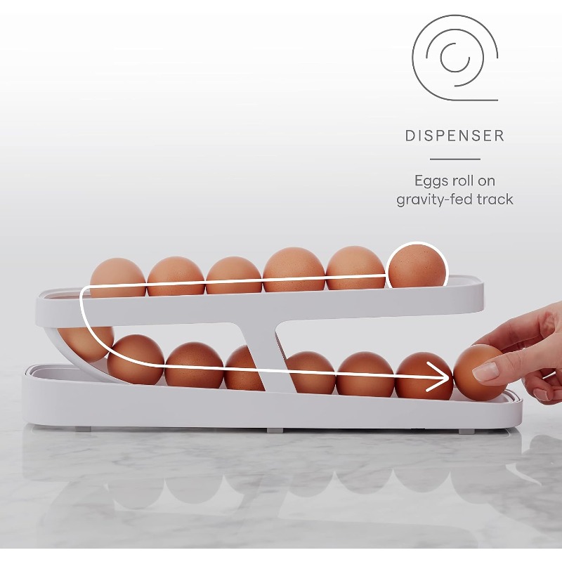 Dispenser Telur (Lapisan Ganda - Food Storage Types ulasan dan harga