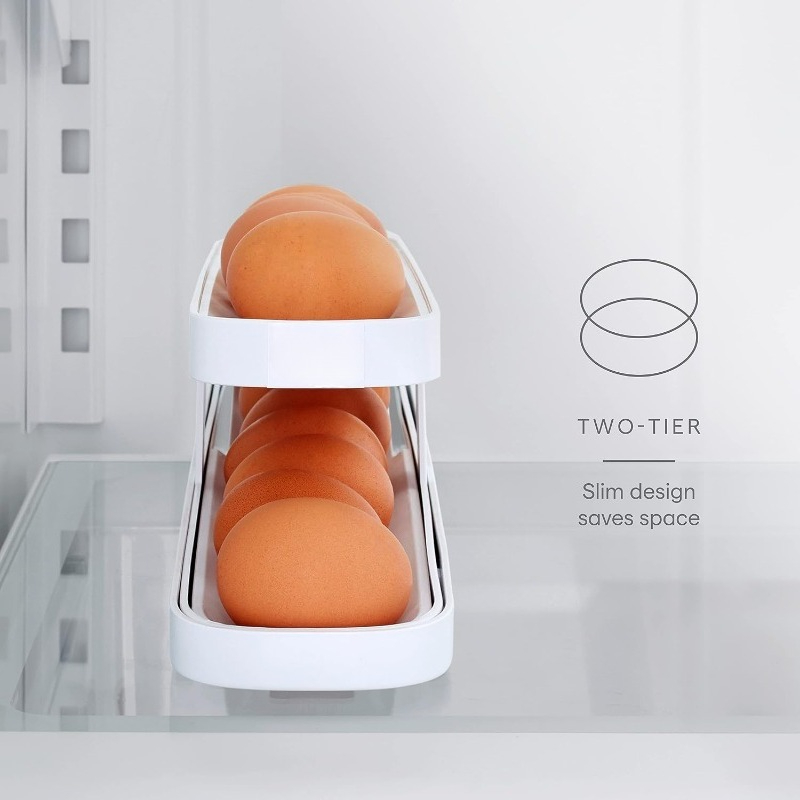 Dispenser Telur (Lapisan Ganda - Food Storage Types ulasan dan harga