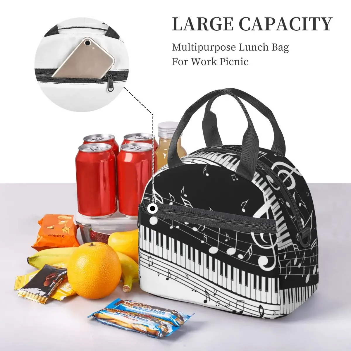 Tas Makan Siang Terisolasi den - Food Storage Notes ulasan dan harga