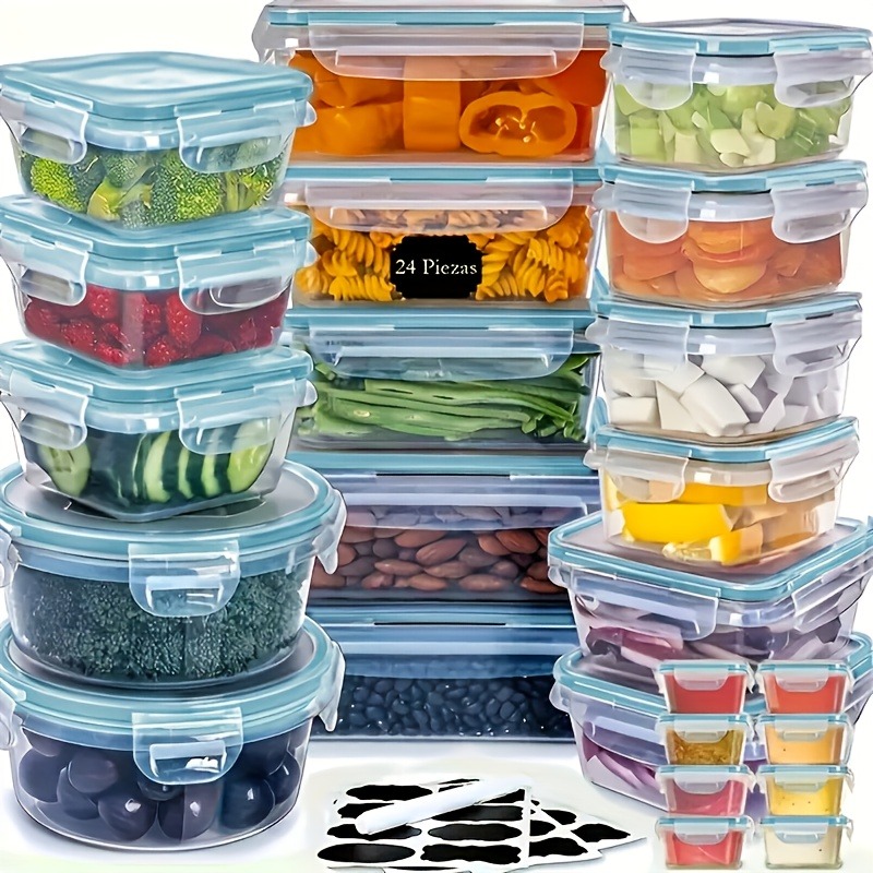 48PCS Set Wadah Penyimpanan Ma - Food Storage Meal Prep ulasan dan harga