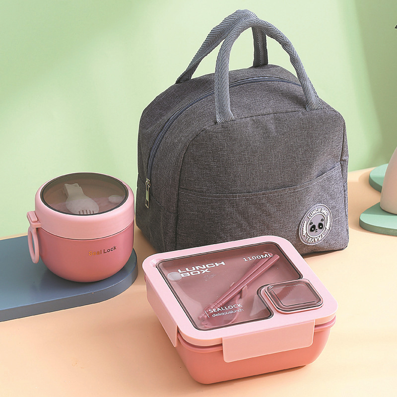 Kotak makan siang 3 buah, kota - Food Storage Containers Xl ulasan dan harga