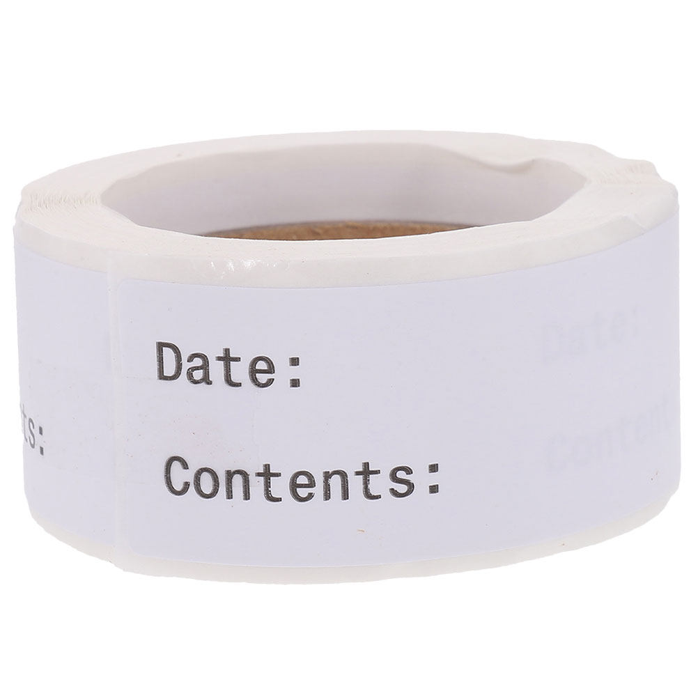 1 Rol Stiker Label Makanan Kos - Food Storage Notes ulasan dan harga